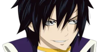 😬 Gray Fullbuster Fairy Tail アニメ, カートゥーン, マンガ, フェアリーテイル, グレイ・フルバスター, 氷魔法, グレイ whatsapp sticker