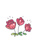 ❤️ rosa, flor, rosa, floral, naturaleza, planta, jardín telegram sticker