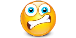 😖 Emoji, Wütend, Sauer, Genervt, Gesicht, Ausdruck whatsapp sticker