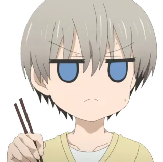 🤨 Uzaki Hana Uzaki-chan Wants to Hang Out! anime, manga, uzaki-chan, uzaki hana, cute, character telegram sticker