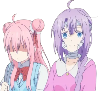 👭 Anime, Gadis, Kartun, Lucu telegram sticker
