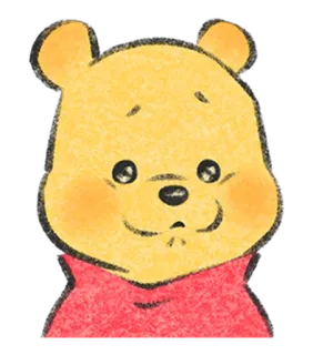 🧁 Winnie the Pooh 위니 더 푸, 디즈니, 만화, 곰 telegram sticker