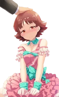 ☺️ Anime, Garota, Vestido, Fofo, Personagem telegram sticker