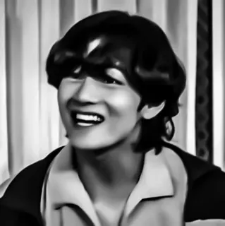 🖇 V K-Pop, BTS, Sänger, Idol, Koreanisch, Kim Taehyung whatsapp sticker