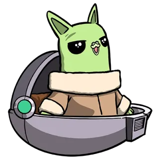 😇 cartoon, character, cute, illustration, baby, funny telegram sticker