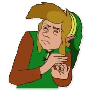 💩 Link zelda, link, gaming, nintendo telegram sticker