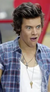 😲 Harry Styles singer, celebrity, music, one direction, harry styles telegram sticker