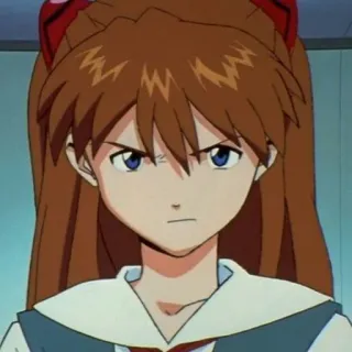 😠 Asuka Langley Soryu Neon Genesis Evangelion Anime, Personnage, Asuka, Evangelion telegram sticker