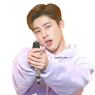 🕺 ca sĩ, người đàn ông, kpop, âm nhạc, nghệ sĩ biểu diễn, micro telegram sticker