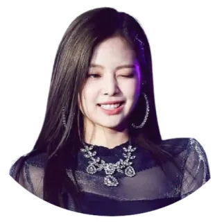 😉 Jennie Kim ジェニ, K-POP, 歌手, BLACKPINK, 女性, セレブ telegram sticker