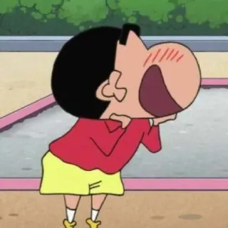 😙 Shin-chan Crayon Shin-chan Cartone animato, Anime, Divertente, Personaggio, Malizioso, Bambino telegram sticker