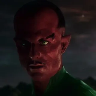 🧪 Sinestro Green Lantern DC Comics, Bösewicht, Superheld, rote Haut, Sinestro Corps telegram sticker