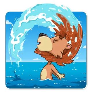 King Leo telegram stickers