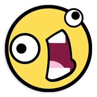 😵 emoji, smiley, visage, dessin animé whatsapp sticker