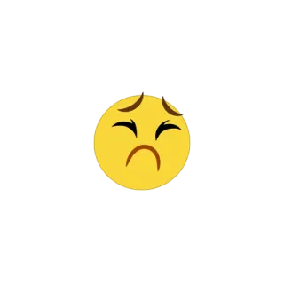 😣 telegram sticker
