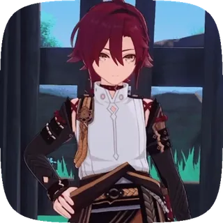 🤩 Heizou Genshin Impact アニメ, ゲーム, 平蔵, 原神, キャラクター telegram sticker