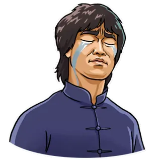 😭 triste, pleurs, émotionnel, dessin animé, personne, contrarié whatsapp sticker