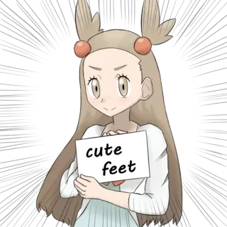 🦶 cute feet imut, kaki, kartun telegram sticker
