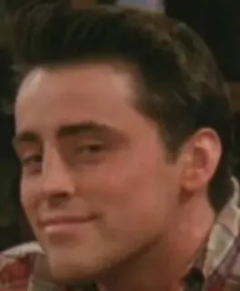 😈 Joey Tribbiani Friends テレビ番組, シットコム, 友情, キャラクター telegram sticker