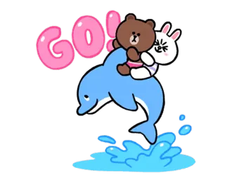 LINE Characters: Cute and Soft Summer whatsapp stickers