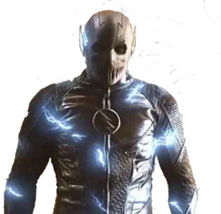 😤 Zoom The Flash superhero, villain, speedster, Zoom, The Flash, comic book, television telegram sticker