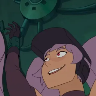 🛠 Entrapta She-Ra and the Princesses of Power Entrapta, She-Ra, cartoon, animation, character telegram sticker