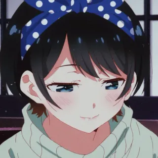 🙂 Ruka Sarashina Rent-A-Girlfriend Anime, Hoạt hình, Cô gái, Nhân vật, Dễ thương, Ruka Sarashina, Rent-A-Girlfriend whatsapp sticker
