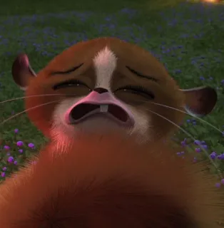 😭 Mort Madagascar Lemur, süß, traurig, weinend, Cartoon telegram sticker