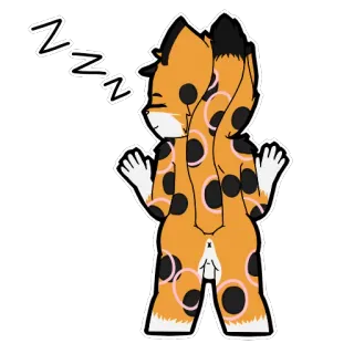 💤 ZZZZ Schlaf, schlafen, müde, zzz, Cartoon, Nickerchen telegram sticker