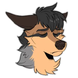 Cinn the Jackal - Neokai telegram stickers