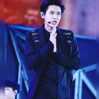 😕 Chanyeol kpop, sänger, idol, asiatisch, musik, exo telegram sticker