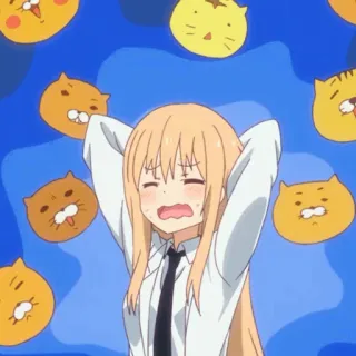 🍧 anime, girl, cute, kawaii, expression, cats telegram sticker