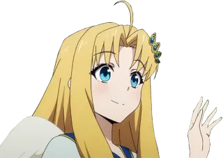 👋 Filo The Rising of the Shield Hero Anime, Filo, Rising of the Shield Hero, Isekai, Niedlich, Kawaii whatsapp sticker