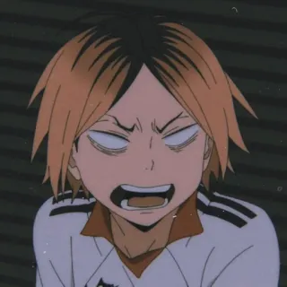 😡 Kenma Kozume Haikyuu!! Anime, Haikyuu, Kenma, Kozume, Sport, Volleyball telegram sticker