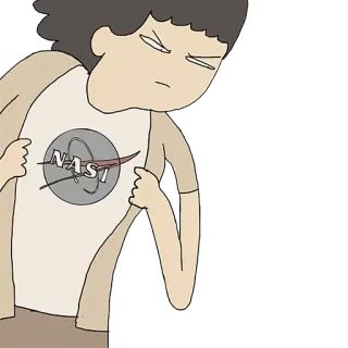 😡 NASI offensant, parodie, nasi, nasa, pastiche telegram sticker