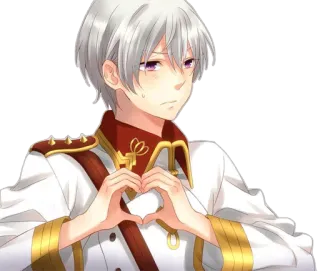 ♥ Anime, Mangá, Fofo, Coração, Soldado, Militar telegram sticker