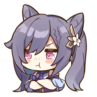 Chibi Impact | @GenshinRC whatsapp stickers