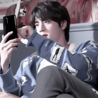 🌟 Jin K-pop, Idol, BTS, Cantante, Celebrità, Attore, Coreano telegram sticker
