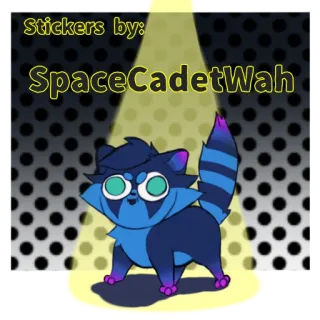 📝 Stickers by:
SpaceCadetWah animal, cat, cartoon, cute telegram sticker