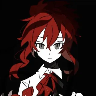 Scarlett by @sandiastickers :: @fStikBot telegram stickers
