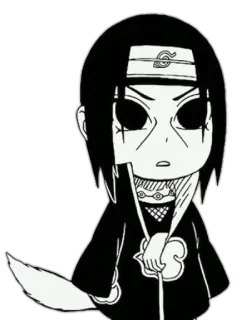 😟 Itachi Uchiha Naruto 动漫, 漫画, 宇智波, 鼬, 忍者 telegram sticker