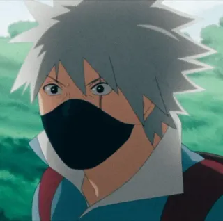 🥷 Kakashi Hatake Naruto anime, naruto, kakashi, kakashi hatake, ninja, manga telegram sticker