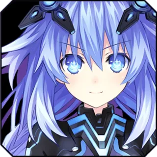 😊 Purple Heart Hyperdimension Neptunia Anime, Jeu vidéo, Personnage, Purple Heart, Neptunia telegram sticker