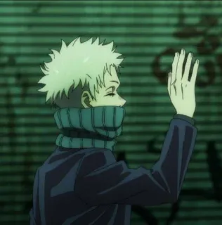 👋 Aoi Todo Jujutsu Kaisen anime, manga, character, fanart, jujutsu kaisen, aoi todo telegram sticker