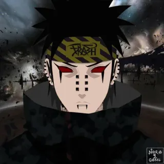 😠 Pain Naruto TRASH Rasa Sakit, Naruto, Anime, Manga, Karakter, Ninja telegram sticker