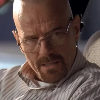 🧪 Walter White Breaking Bad breaking bad, walter white, heisenberg, drug, cooking meth telegram sticker