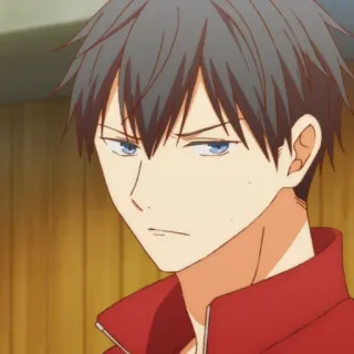 😒 anime, male, boy, character, illustration, manga telegram sticker