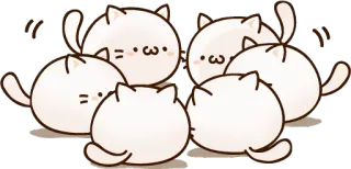 🤡 kucing, imut, kawaii, binatang, kartun telegram sticker
