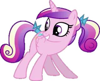 😄 Princess Cadence My Little Pony Pony, Cartoon, Prinzessin, Cadence, MyLittlePony whatsapp sticker