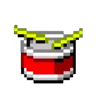 🌟 pixel art, soda can, cartoon, drink, digital art telegram sticker